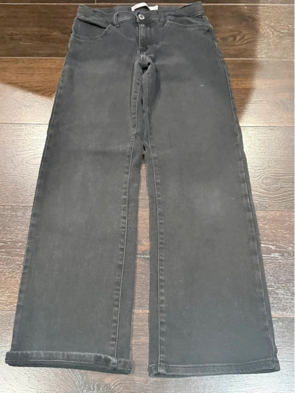 Levi’s Wide Leg Jeans Girls Size 12 Black K7